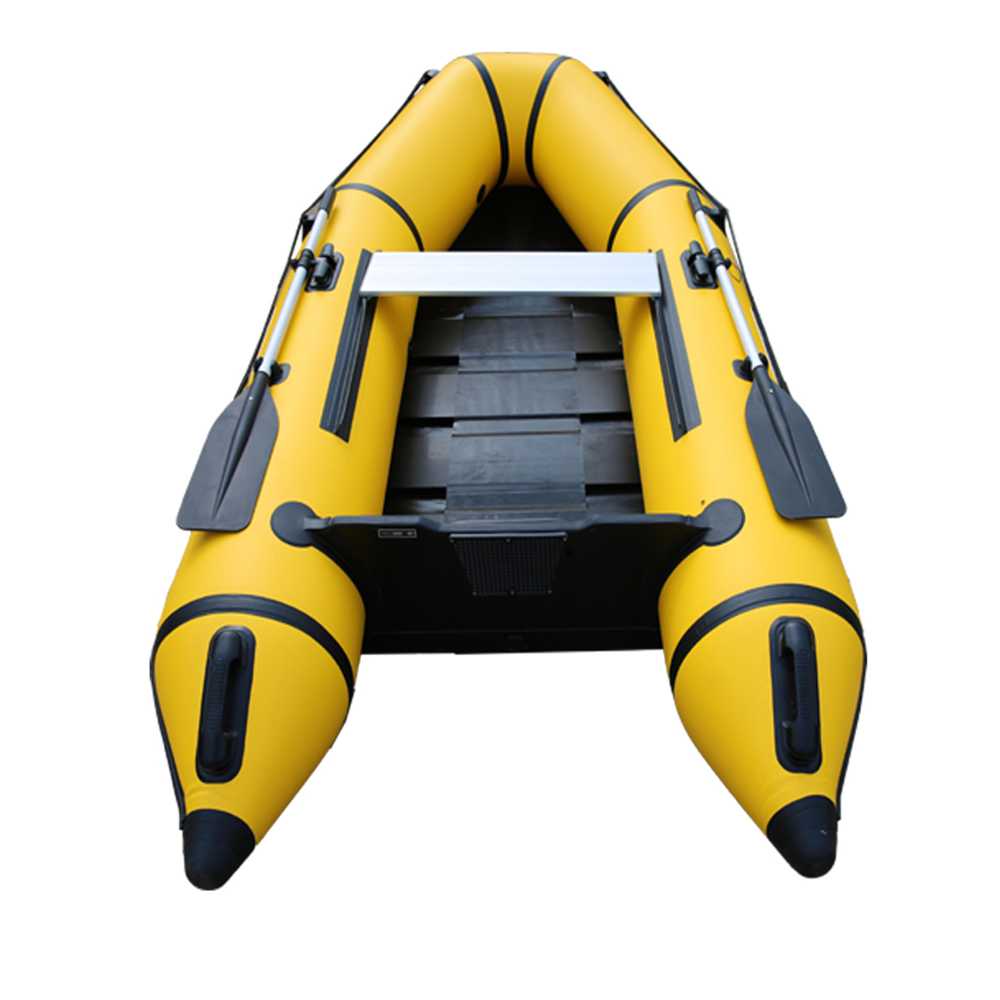 Solar Marine 3 Person 2.3M PVC Inflatable Assault Boat Speed Kayak Canoe Yacht Free Accessories