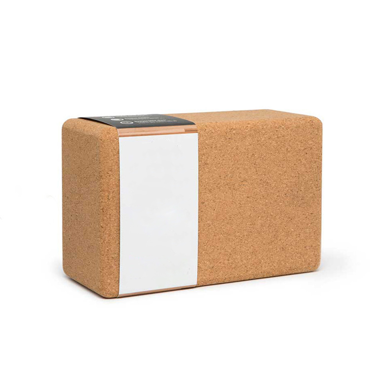 Premium Exercise Eco Natural Cork High Density Yoga Block