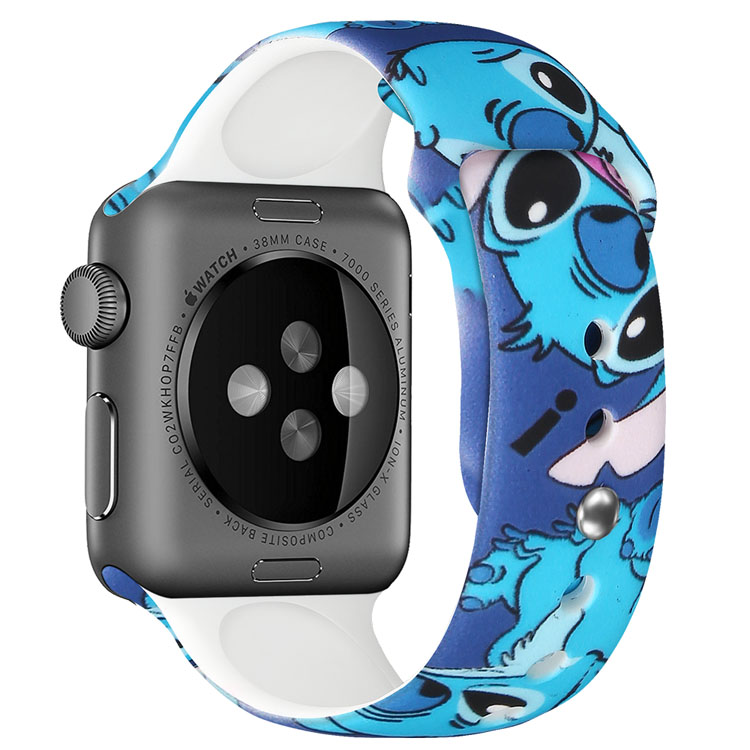 Силиконовый сменный ремешок Coolyep для Apple Watch 38 мм 42 мм 44 мм 40 мм