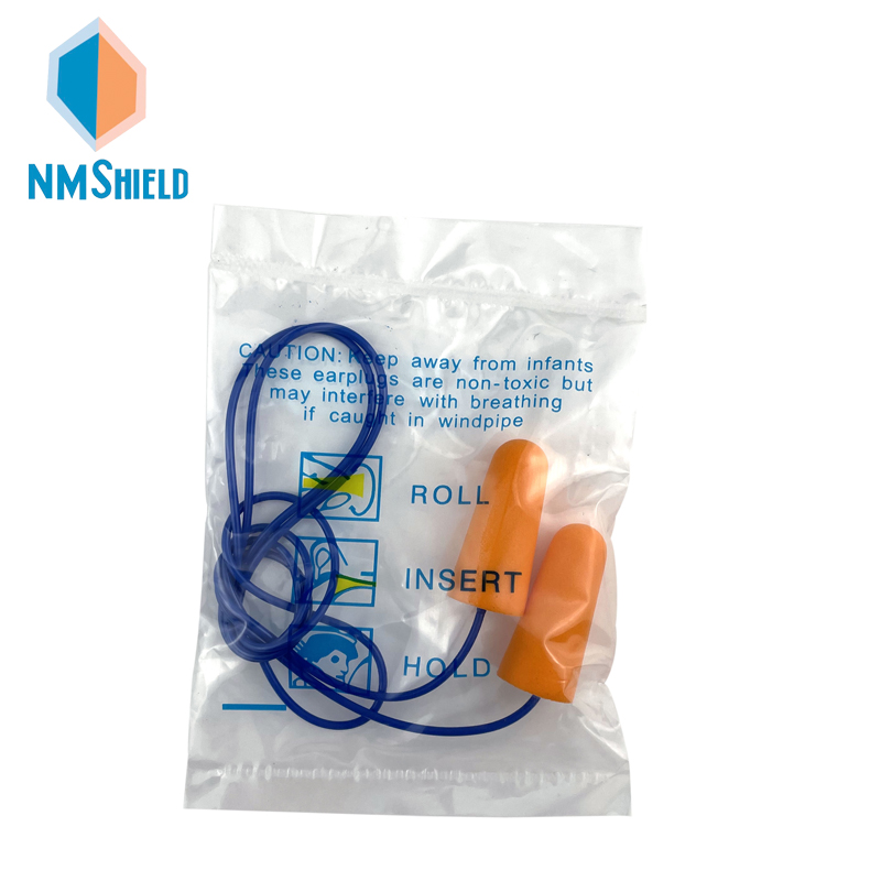 NMSHIELD оранжевый промышленный PU пеновые серьги-Плаги для снижения уровня шума с заказной посылка