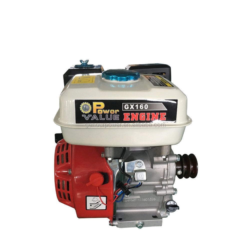 Маленький Бензиновый двигатель 163cc 5.5hp 168f с шкивом