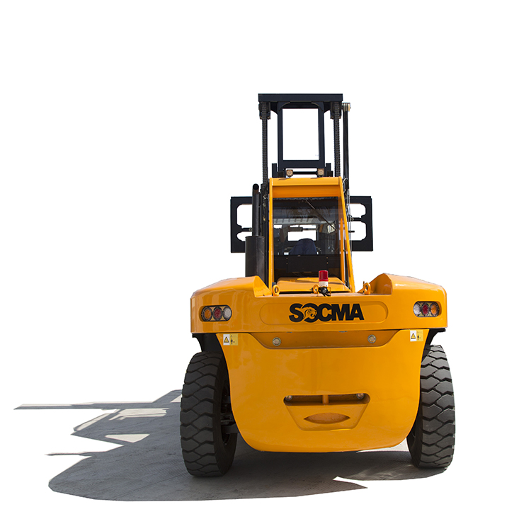 Chinese Brand SOCMA 30T Heavy Duty Forklift Work in Logistic Port