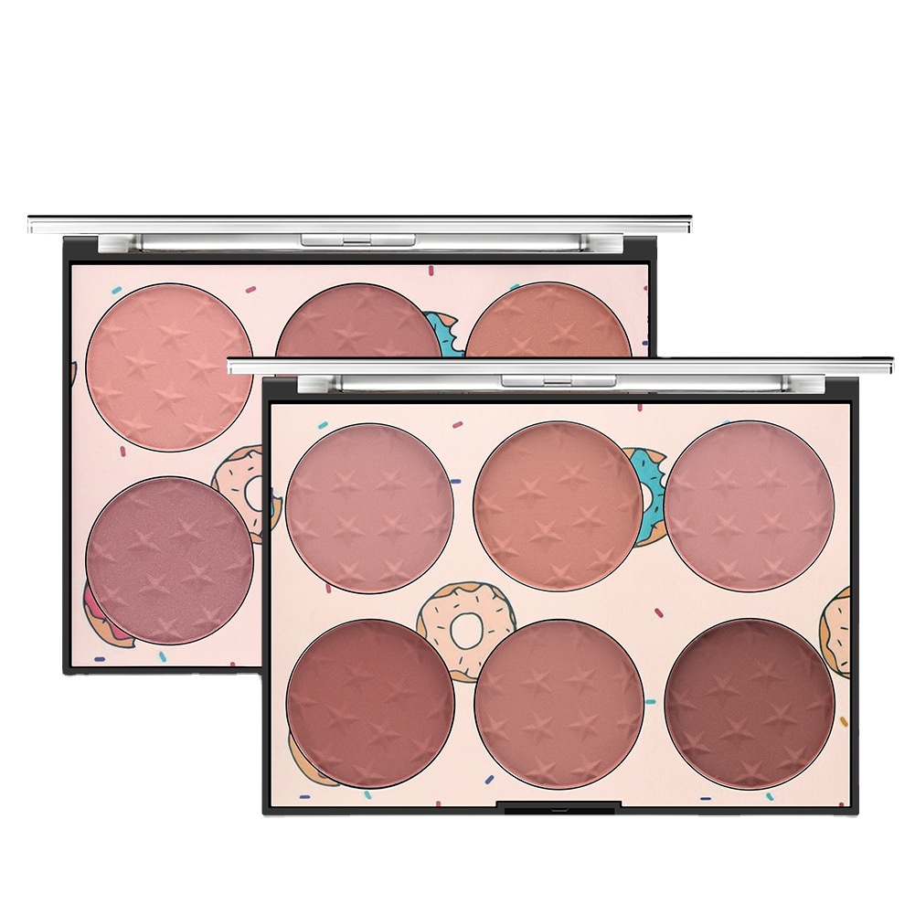 High Quality Private Label Blush Highlighter Blush On Packaging Custom Color Changing Blush