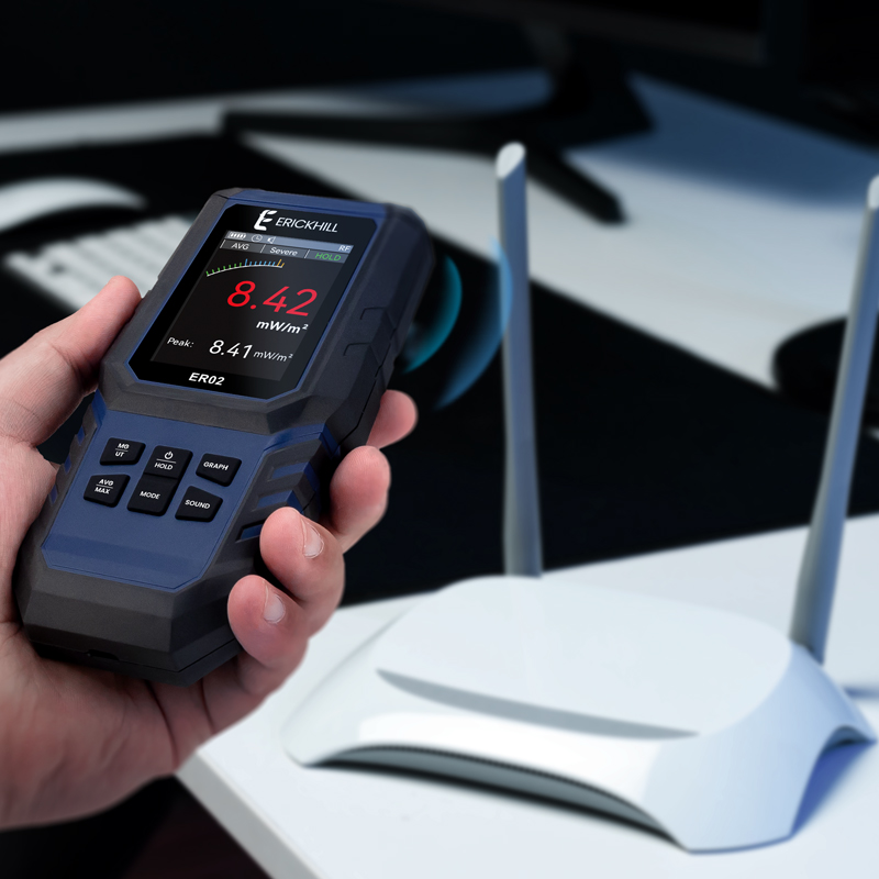 Адаптер EMF с измеритель призрак детектор электромагнитного излучения для магнитного поля электрического поля излучения и радиочастотного поля