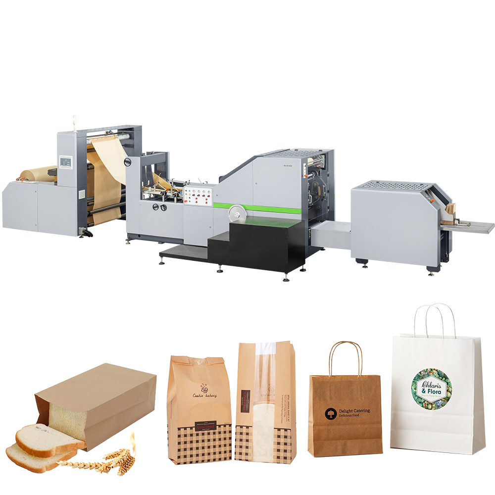Rokin FactoryMachine Equipment for the production of making Brown Degradable Paper Bags automatic-paper-bag-making-machine