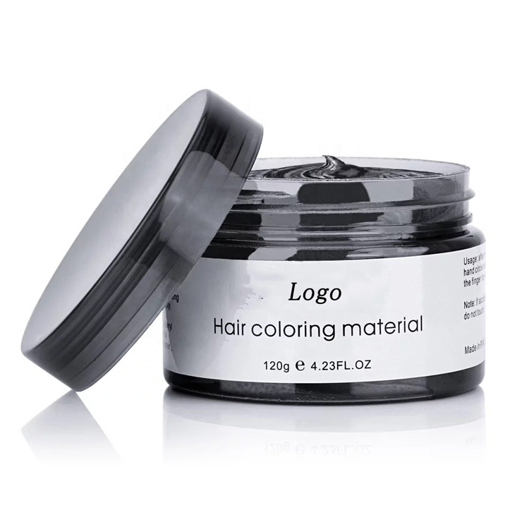 Best sale OEM natural hair wax styling High Quality Temporary Hair Color Wax