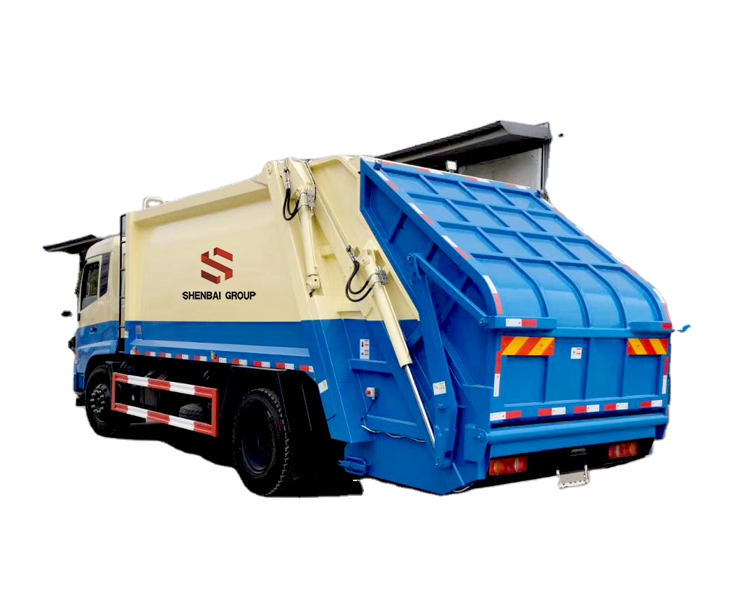 New Or Used dongfeng 4x2 Small Compactor Trash Can Garbage Truck with GOOD price