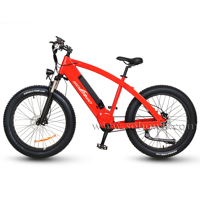 26 4.0 fat tire Gates belt drive electric bicycle hybrid electric bikes
