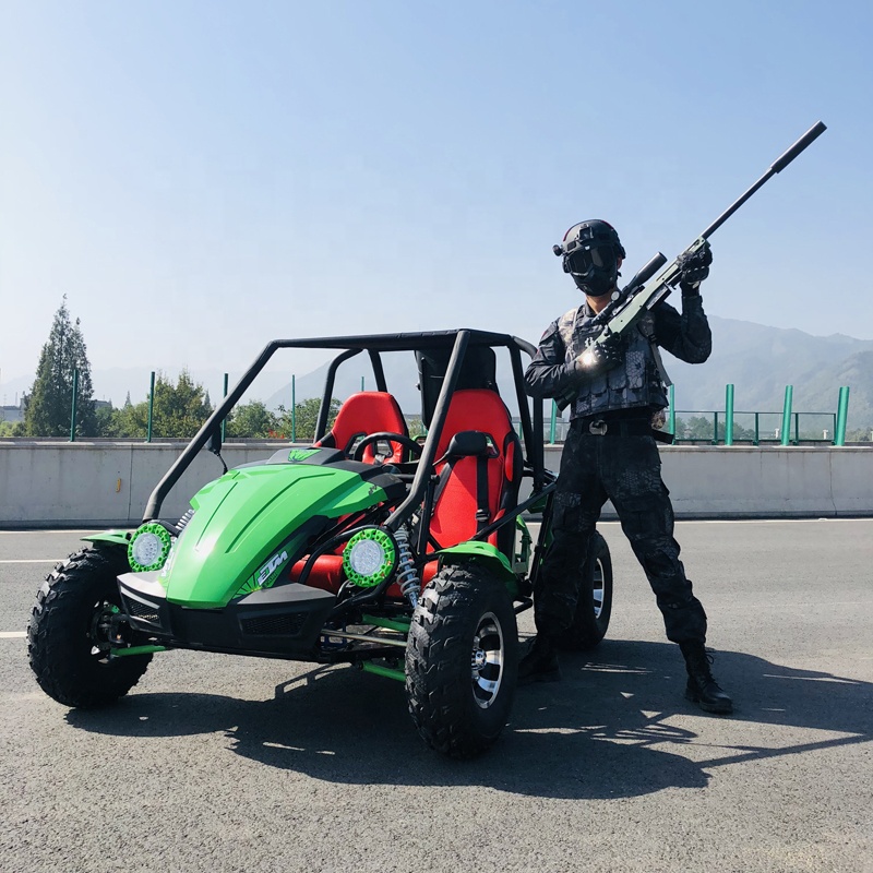 Дешевый газовый чистительная щетка, Бензоинструмент бензина 150CC рама для взрослых Багги Go Kart 2 местный электро 80 км/ч 10 дюймов обода по бездорожью Go Kart