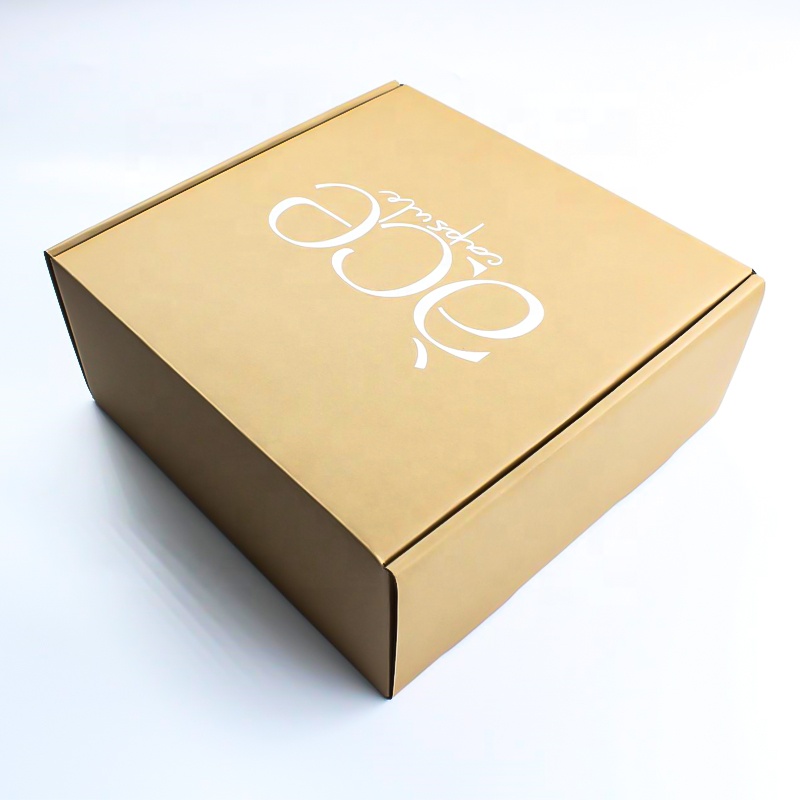 Brand Logo Top Selling Packaging Boxes Printing Colored Corrugated Paper Shipping Mailer Box