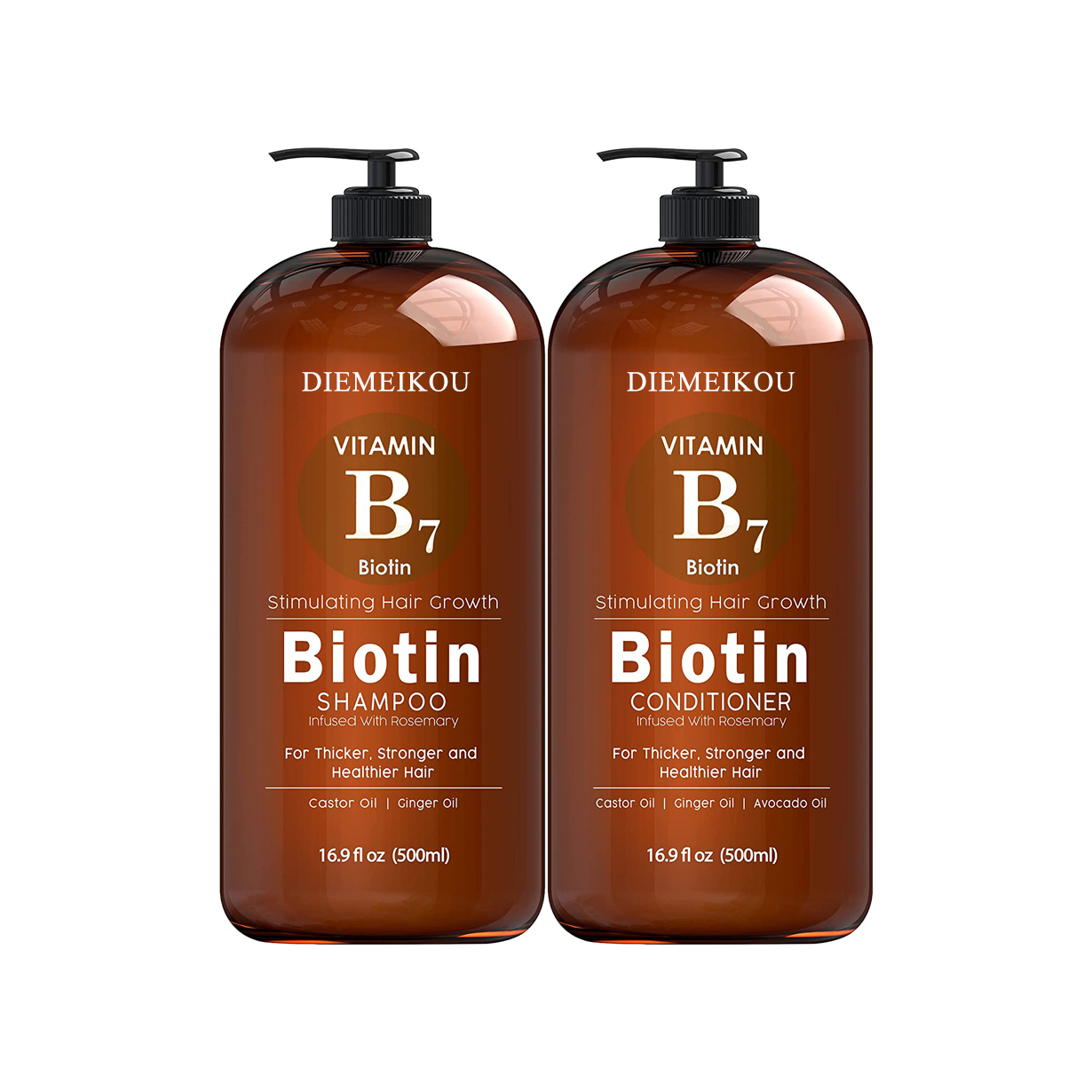 Shampoo and Conditioner Set for Hair Growth and Thinning Hair Thickening Formula for Hair Care Se