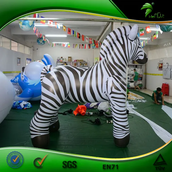 Надувная лошадь-качалка hongyi Zebra, мультяшный надувной гоночный лошадь SPH