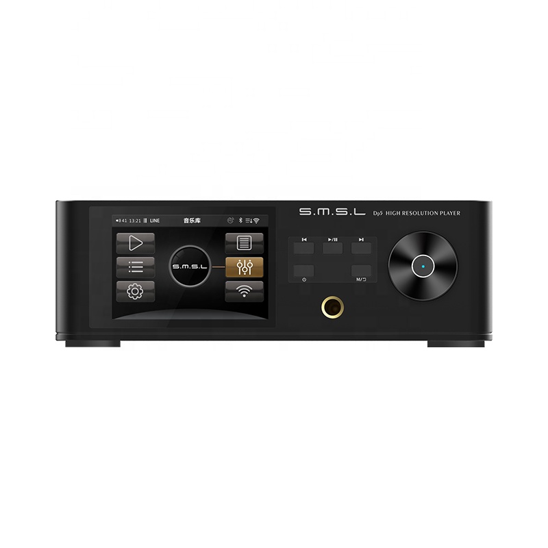 SMSL DP5 Hi-Fi Сетевой музыкальный высокий коэффициент "сигнал/шум" поддерживает DSD игрок высокого разрешения