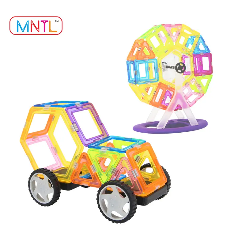 Mntl 46 частей колесо обозрения Набор Кристалл Магнитная строительные блоки Развивающие игрушки