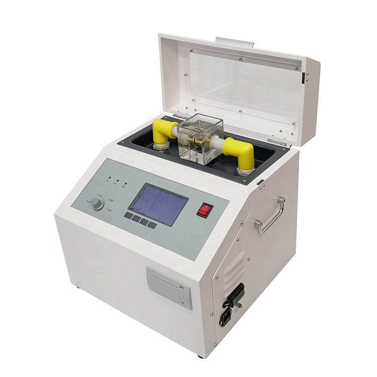 Push Auto portable transformer oil dielectric strength breakdown voltage tester 100kv 80kv bdv tester
