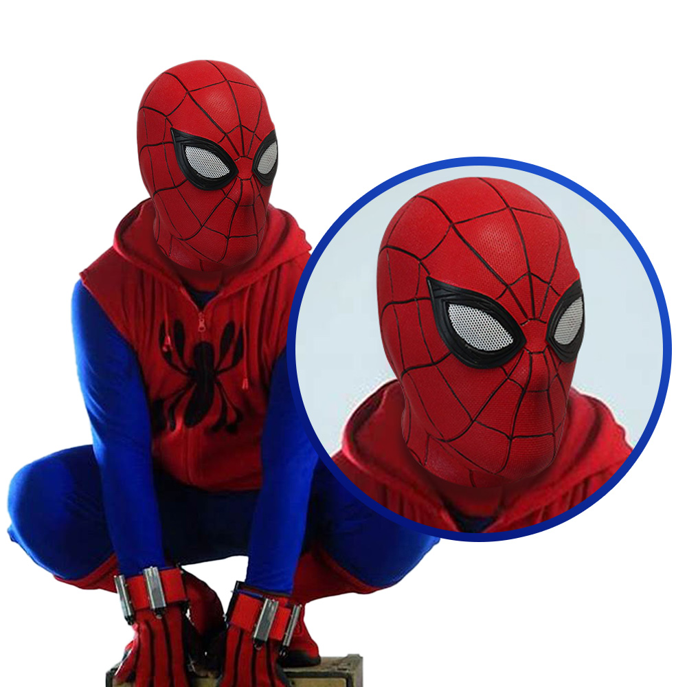 Boys Girls Cosplay Fashion Party Masks Latex Face Headgear Spiderman Masques Cosplay Spider Man Masks