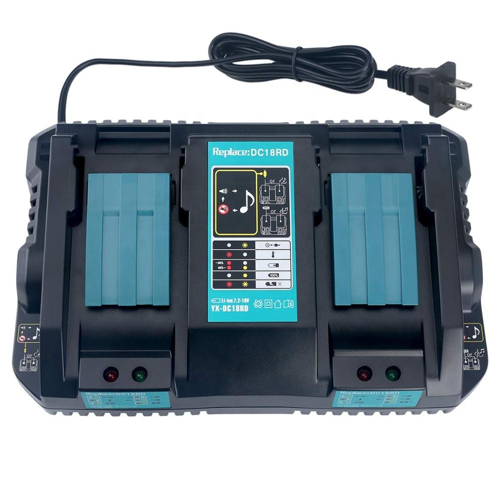 Замена Makita 14,4 в 18 в DC18RD зарядное устройство DC18RC DC18RA DC18SF Совместимость с Makita 14,4 в 18 в LXT батареей