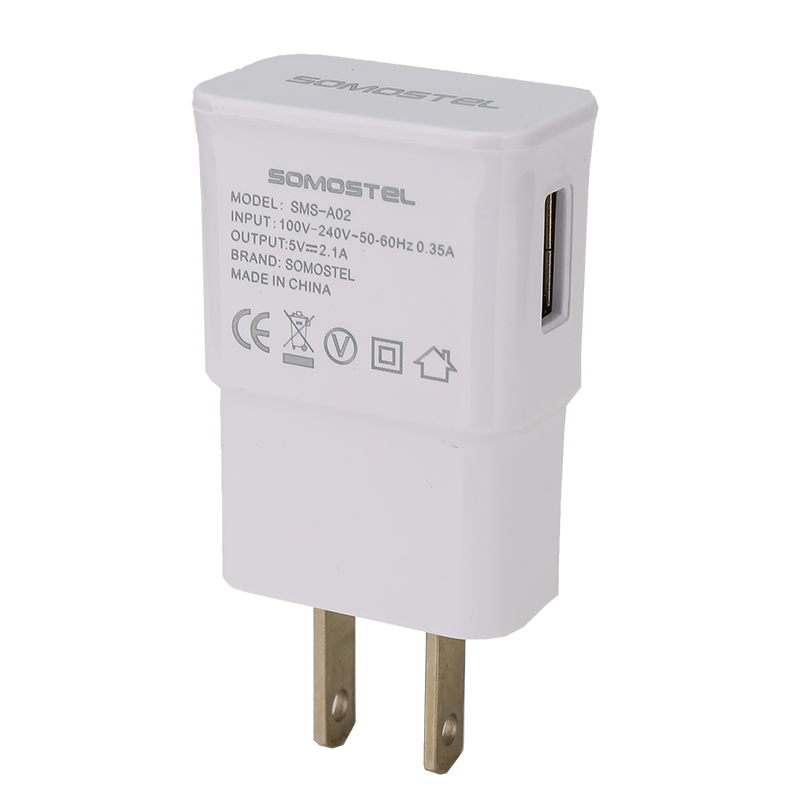 2021 Somostel Charger USB cable A02 Factory price High Quality EU AM Plug Wall OEM Charger for Andriod for Huawei Enjoy 10 Plus