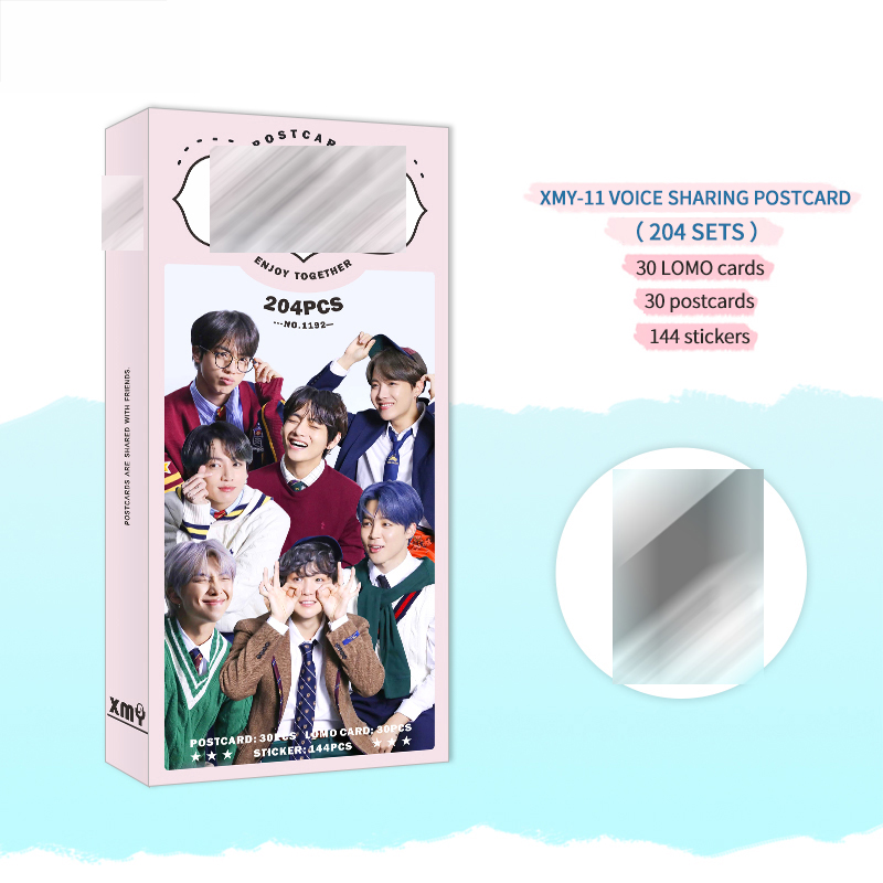 Новый стиль Bangtan Boys Kpop почтовые открытки школьные подарочные открытки с ломо-картами