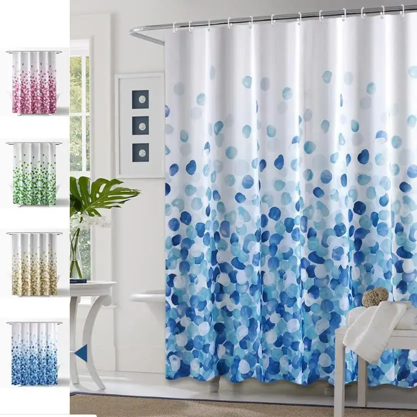 Top Seller Hotel 72inch by 72inch Polyester  Shower Curtain, Custom Bathroom Set Shower Curtain//