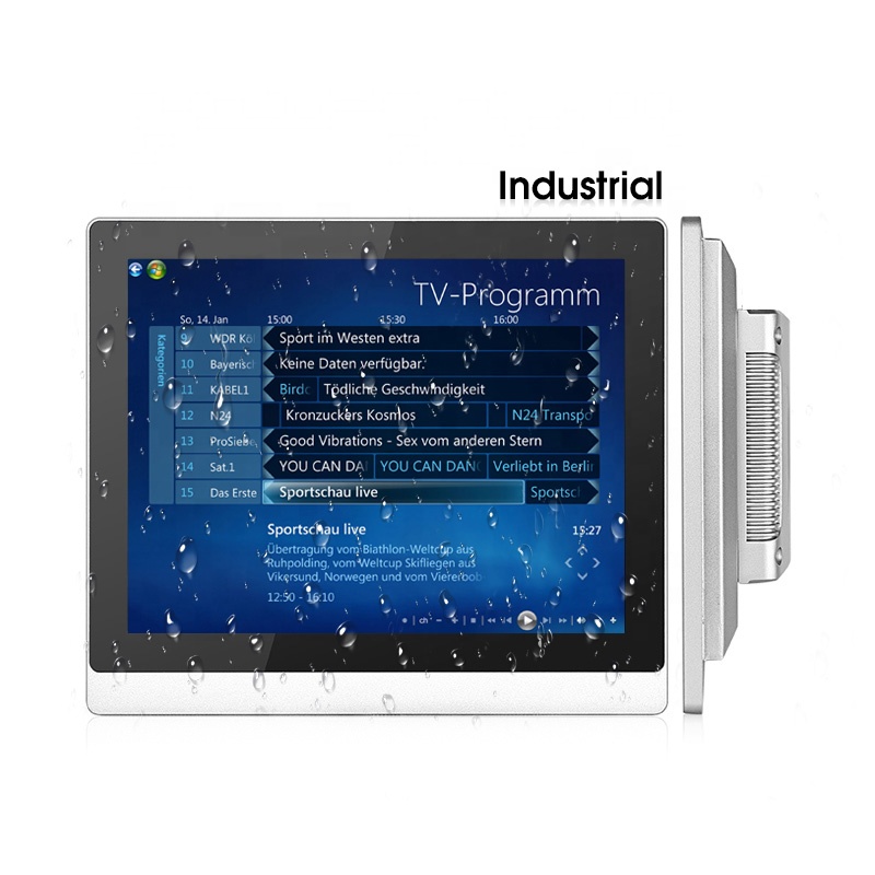Сенсорный монитор Touchthink, читаемый на солнечном свете, 3 мм, Алюминиевый, IP65, водонепроницаемый, плоский, 15 дюймов, промышленный, сенсорный экран