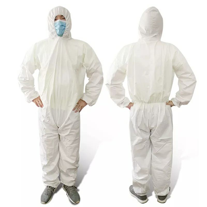 Высокое качество одноразовая защита безопасности coverall в лаборатории