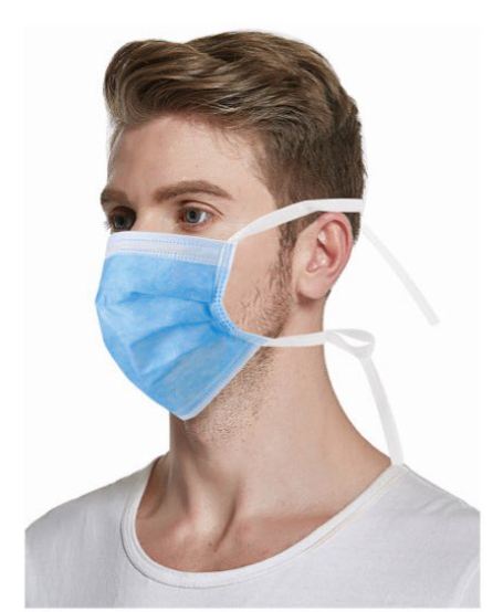 S&J Adjustable Surgical Face Mask 3ply Face Mask Disposable OEM Wholesale