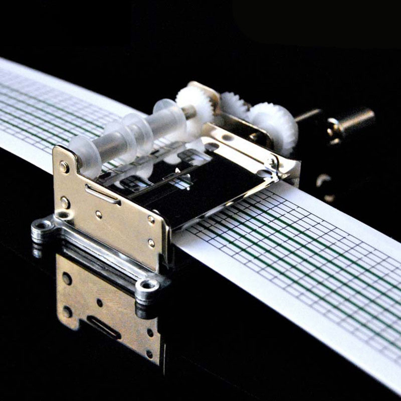 Ever Bright Wholesale Custom Music 15 Tone Paper Tape Hand Crank Music Box Mechanism DIY Music box Movement With Puncher