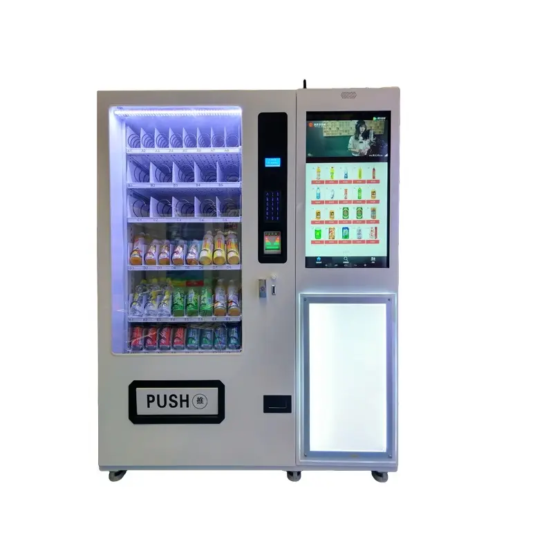 OEM Coin Function Candy Commercial Machine drinking Vending machine