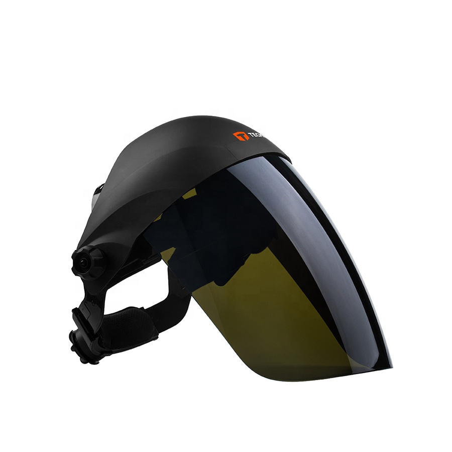 Защита для лица Shade 3-s TECMEN TM-S2, козырек без покрытия, промышленное строительство, производство нефти и газа, металлообработка