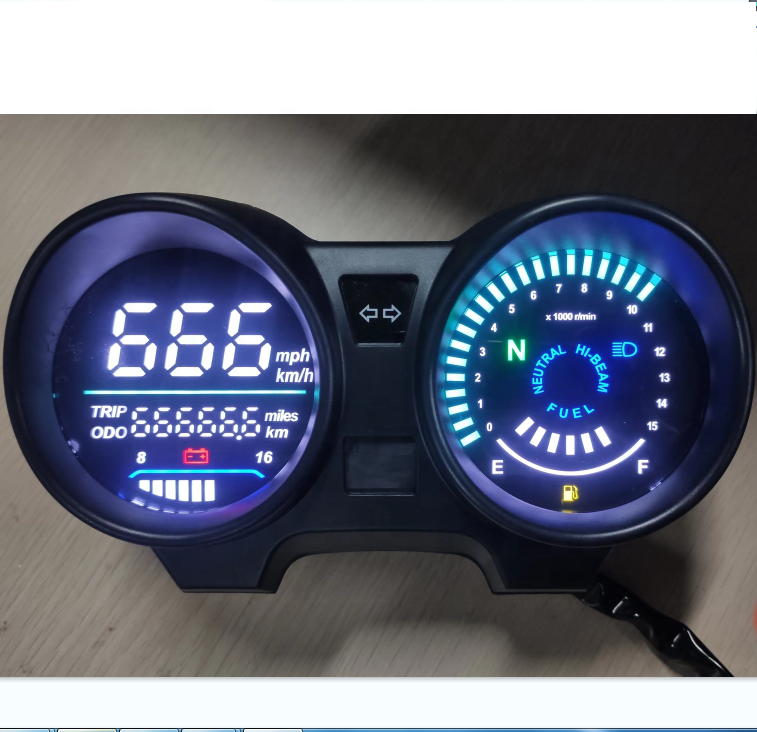 Motorcycle Speedometer Digital CG150 TITAN150 LED