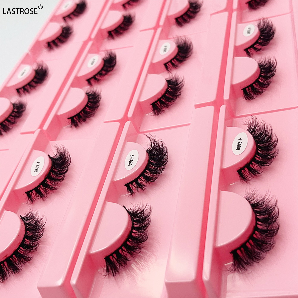 Mink Effect Full Strip 3D Faux Mink Eyelashes Synthetic Vegan Eyelashess Soft Other Eyelashes & Tools
