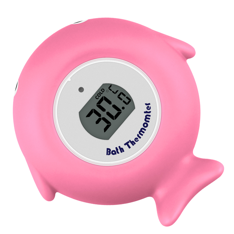 Eco-friendly Plastic Kids Shower Floating Toy Digital Temperature Measuring Baby Bath Water Thermometer