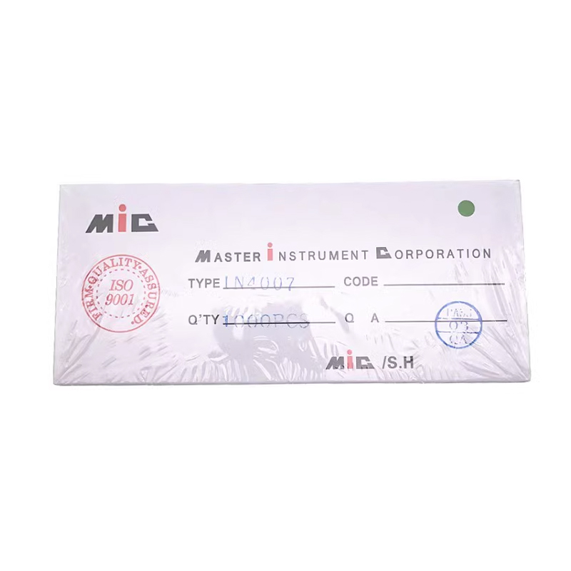 Штепсельный выпрямительный диод 1N4007 4007 1A 1000V DO-41, диодный микрофон 1000 шт./коробка