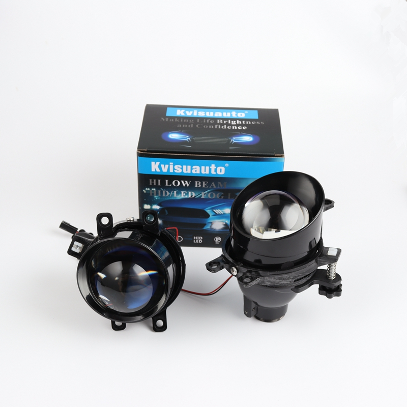 CQL KVISUAUTO синие линзы Hid противотуманная фара 3,0 дюйма с ксеноновой лампой D2H H11 для Toyota