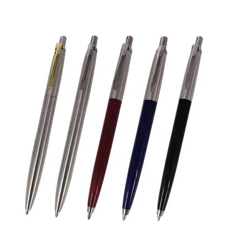 Press ballpoint pen metal ballpoint pen student office ballpoint pen