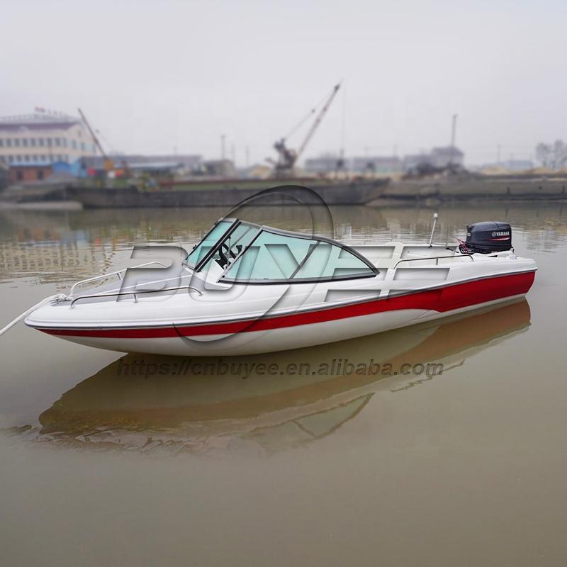Factory Direct Supply Entertainment Sports Boat High Speed Boat Without Outboard Engine On Hot Sale