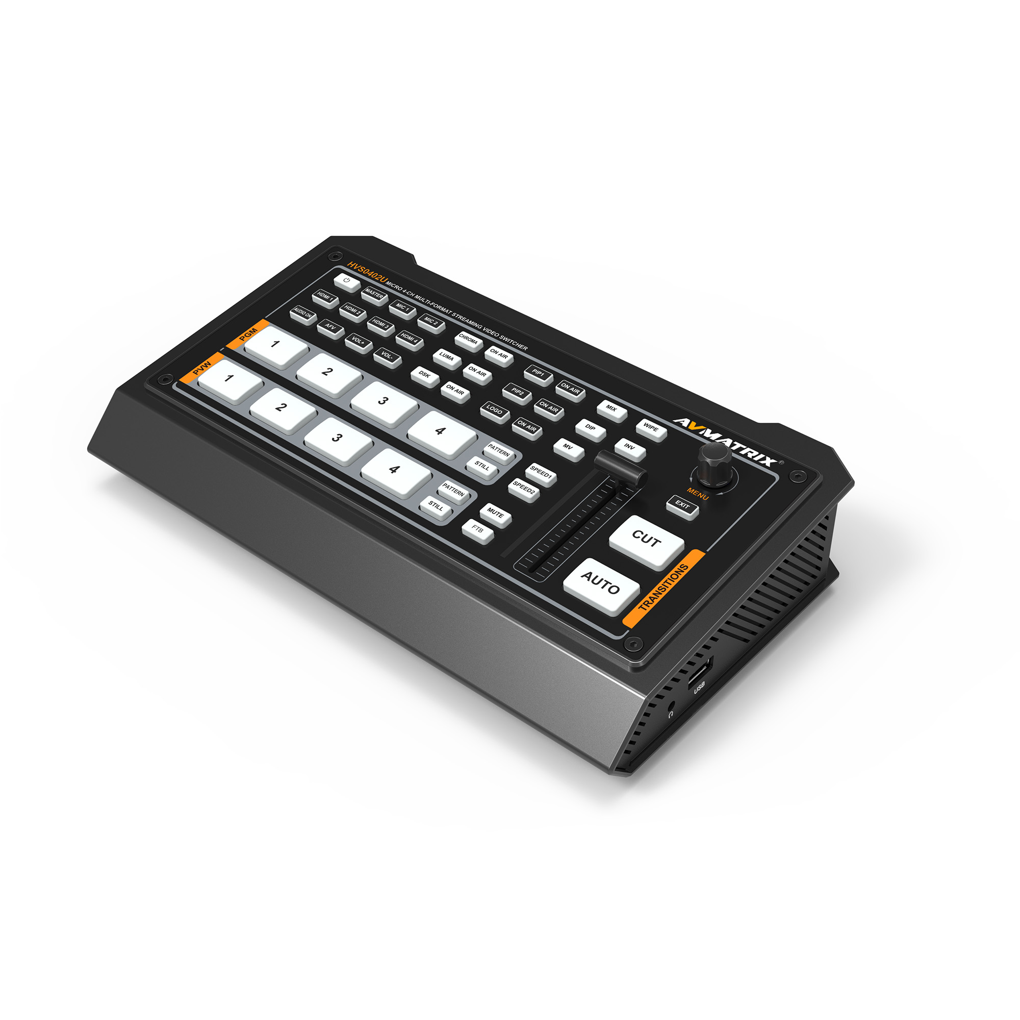 Avmatrix HVS0402U самых продаваемых 4 канала HDMI мини видео коммутатор