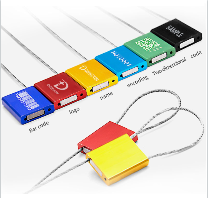 China Factory Price Direct Wholesale Secured Seal cables 20/30/40cm Wire Length cable Seal Lock