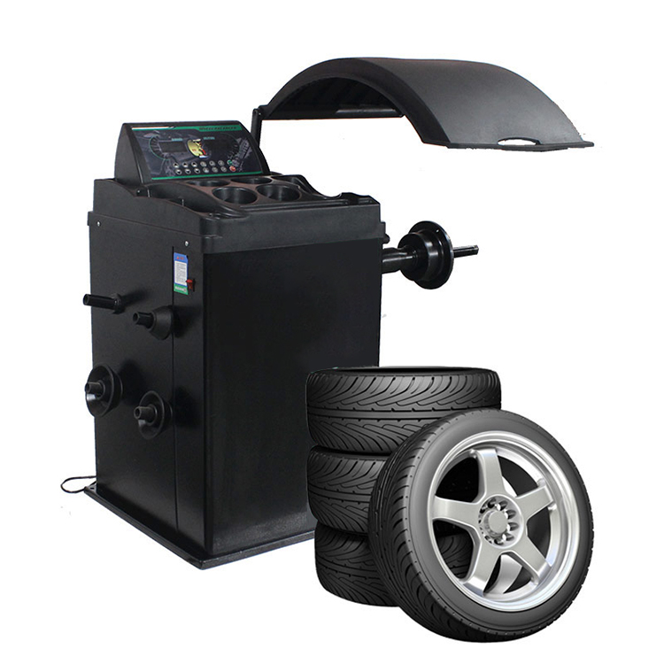maintenance equipment ce certification wheel balancer used tyre machine wheel balancer with low price