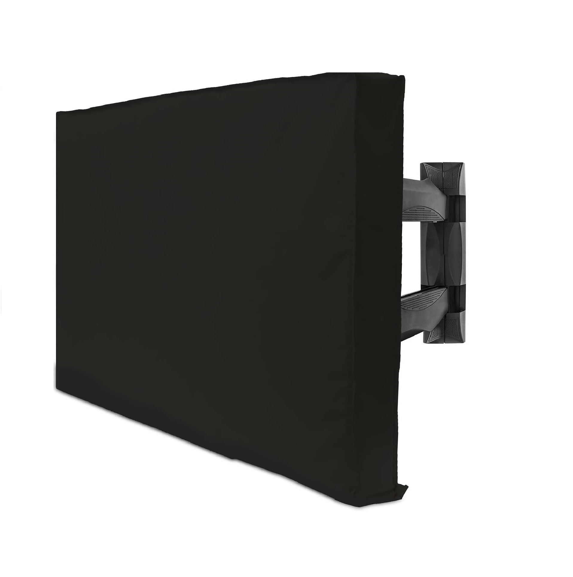 Outdoor Waterproof and Weatherproof TV Cover TV Protection Cover 420D Oxford Fabric Silver Coating Anti-uv