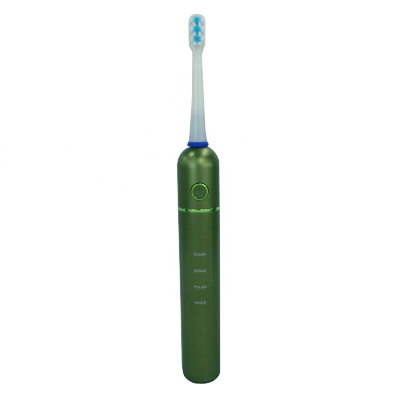Electric toothbrush adult usb rechargeable soft bristles automatic waterproof oral hygiene toothbrush with replacement head set
