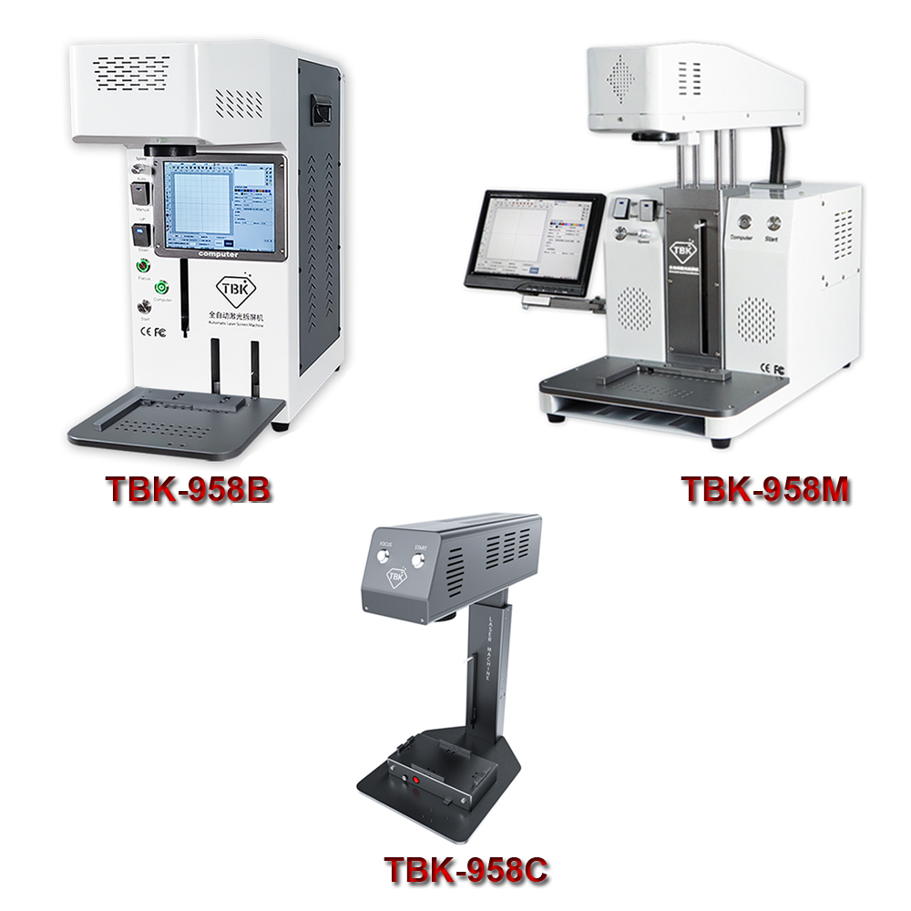 TBK оригинальная новая модель TBK 958B Лазерная Маркировочная Отдельная машина с автоматической позиционирующей формой