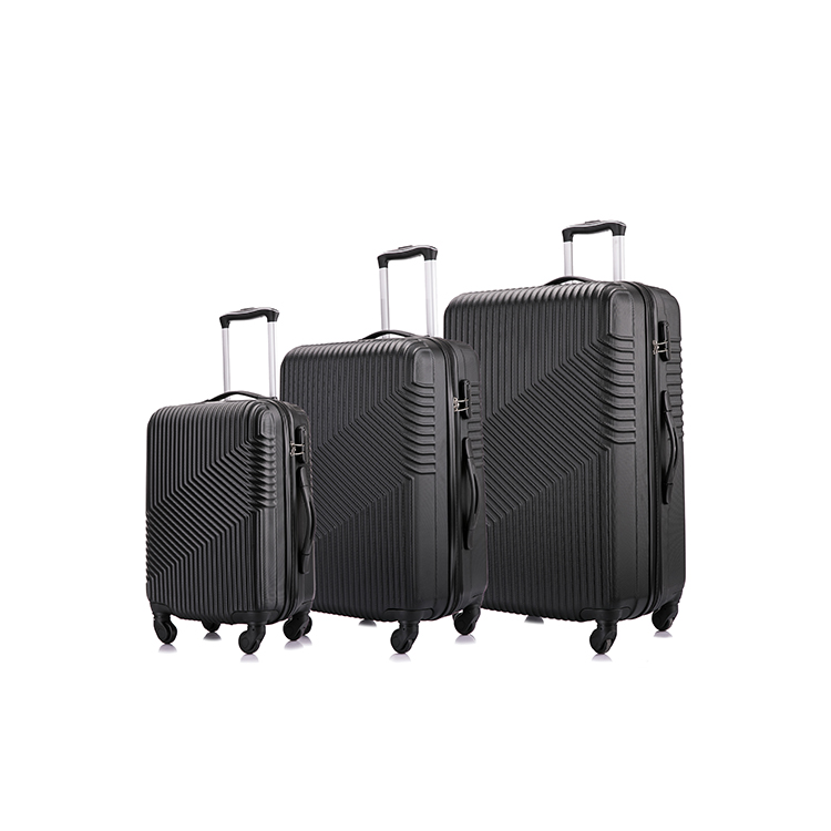 Wholesale 20/24/28 abs travel suitcase sets luggage