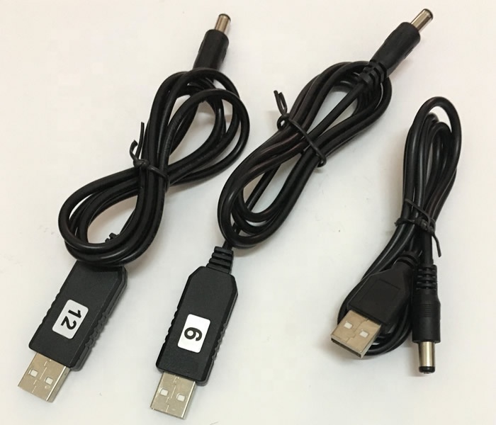 USB усилитель кабеля зарядное устройство 5 в l 9 В/12 В преобразователь напряжения маршрутизатор оптический кабель мобильный источник питания