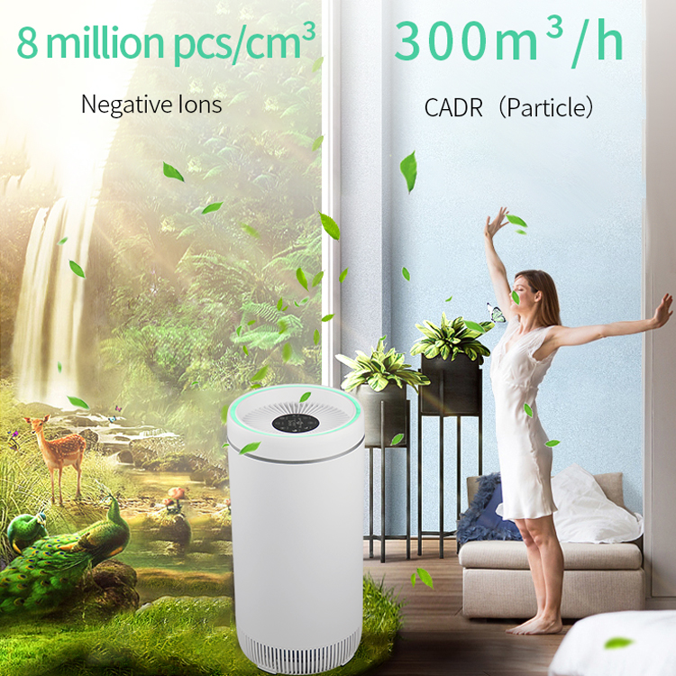Airdog BeON ионизатор отрицательных ионов Hepa очиститель воздуха с HEPA-фильтром для дома и офиса