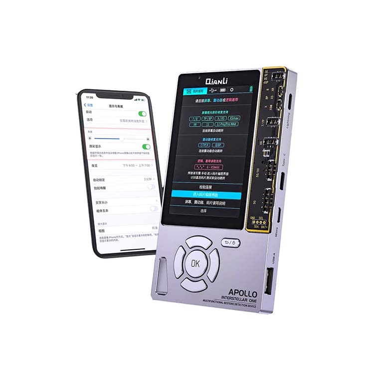 Новый Qianli Apollo 6 в 1 восстановления обнаружения устройства для Macbook 11 Pro Max XR xsmax XS 8P 8 7P 7 True Tone аккумулятор гарнитуры полоса для ремонта