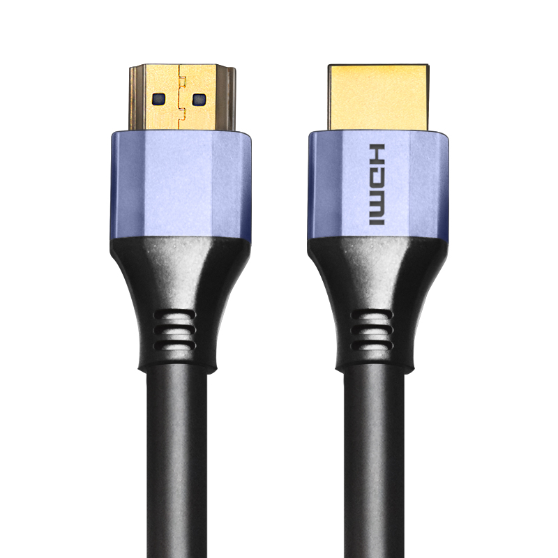 Рекомендуемый высокоскоростной кабель HDMI 8K с верхней резьбой на обоих концах для видео в формате Ultra Hd