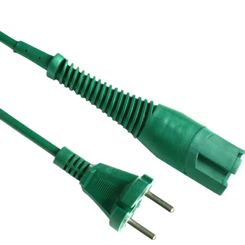 European 2 pin schuko vorwerk kobold VK130 7M 10M 15M vk135 vk140 vk150 vk200 power cord