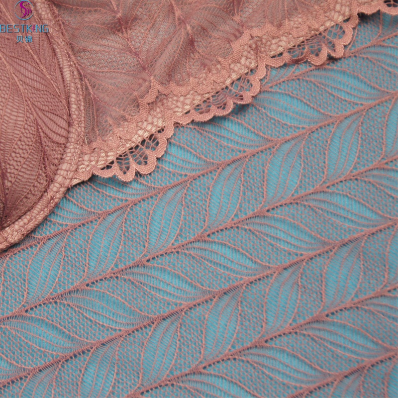 New Design Wholesale Cheap Price High Quality Cordelastic Spandex Nylon Stretch all over lace for lingerie
